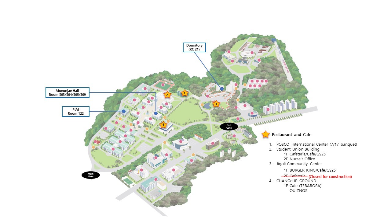 POSTECH Campus Map